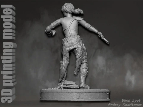 Lucy Fallout 3D Print Model