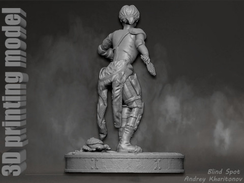 Lucy Fallout 3D 打印模型