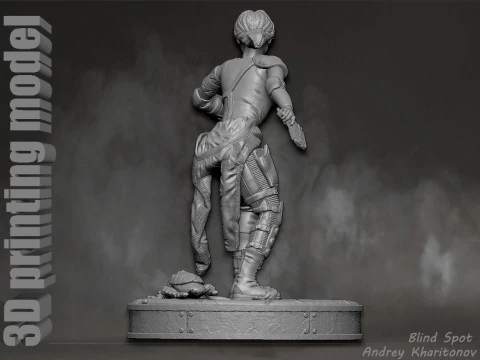 Lucy Fallout 3D Print Model