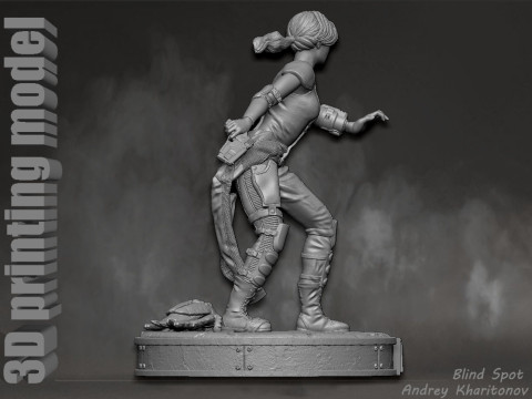 Lucy Fallout 3D 打印模型