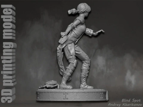 Lucy Fallout 3D Print Model