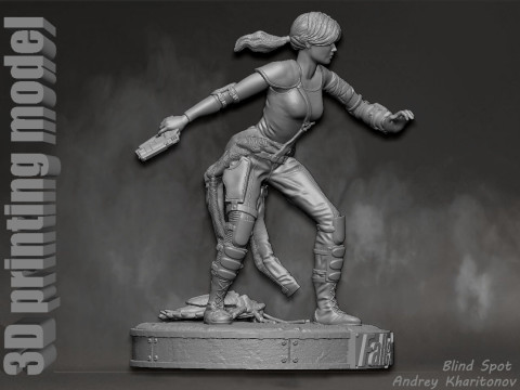 Lucy Fallout 3D 打印模型