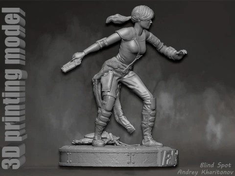 Lucy Fallout 3D Print Model