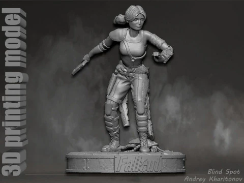 Lucy Fallout 3D Print Model