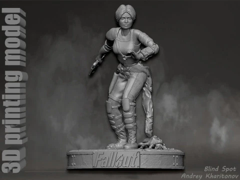 Lucy Fallout 3D Print Model