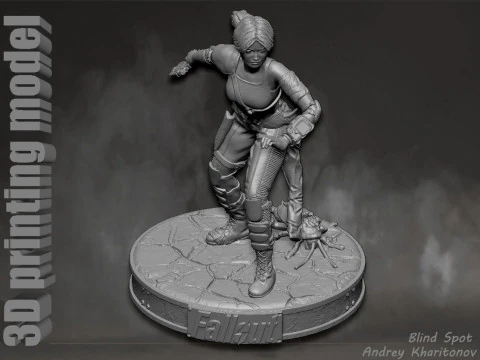Lucy Fallout 3D Print Model