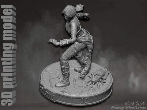 Lucy Fallout 3D Print Model