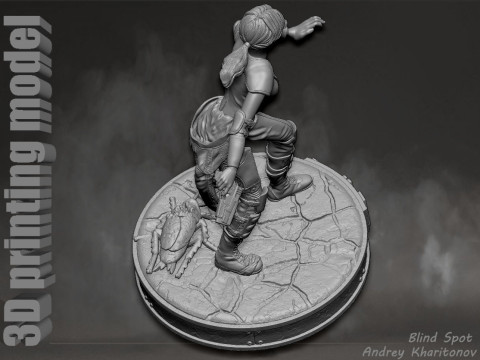 Lucy Fallout 3D 打印模型