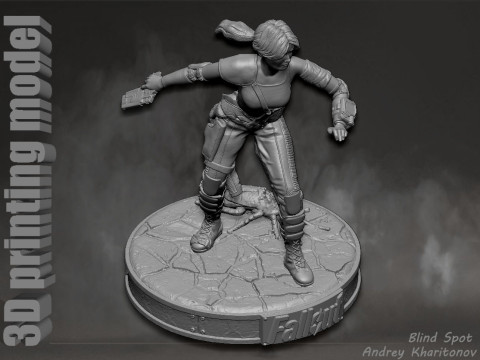 Lucy Fallout 3D 打印模型