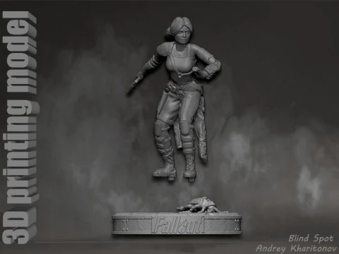 Lucy Fallout 3D Print Model