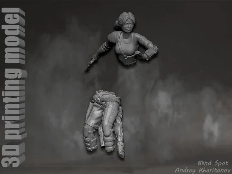 Lucy Fallout 3D Print Model