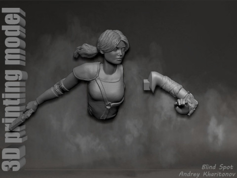 Lucy Fallout 3D 打印模型