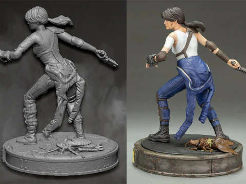 Lucy Fallout 3D Print Model