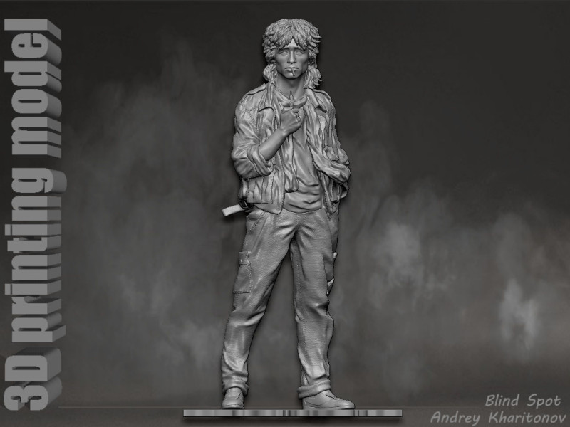 Victor Tsoi 3D Print Model .c4d .max .obj .3ds .fbx .stl .blend 