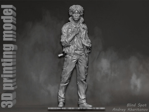Victor Tsoi 3D Print Model