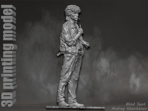 Victor Tsoi 3D Print Model