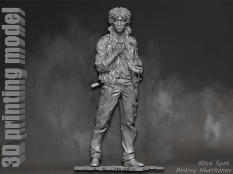 Victor Tsoi 3D Print Model