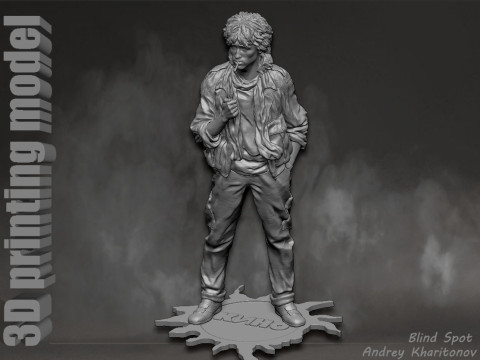 Victor Tsoi 3D Print Model