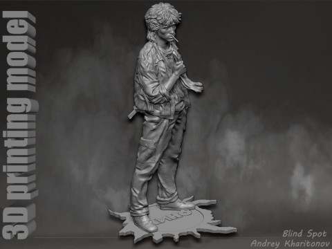 Victor Tsoi 3D Print Model