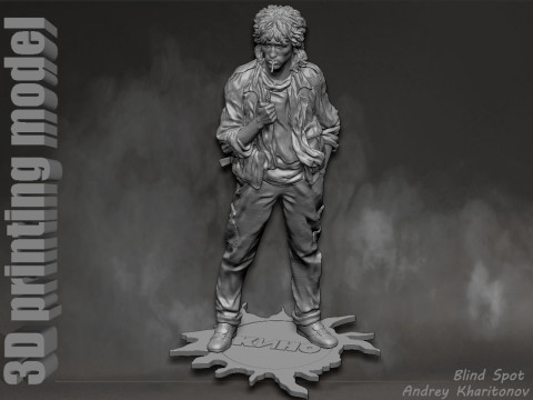 Victor Tsoi 3D Print Model