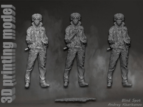 Victor Tsoi 3D Print Model