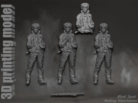 Victor Tsoi 3D Print Model