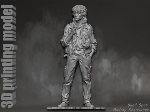 Victor Tsoi 3D Print Model