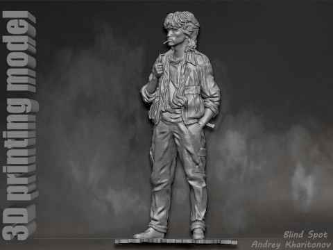 Victor Tsoi 3D Print Model