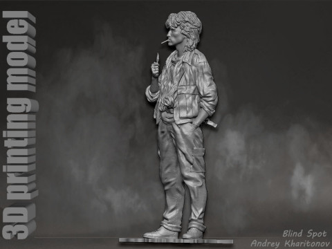 Victor Tsoi 3D Print Model