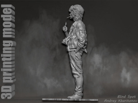 Victor Tsoi 3D Print Model