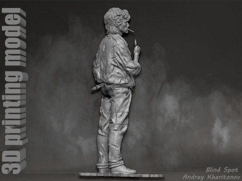 Victor Tsoi 3D Print Model