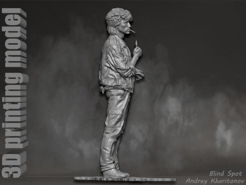 Victor Tsoi 3D Print Model
