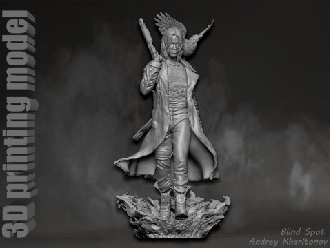 The Crow 3D Print Model