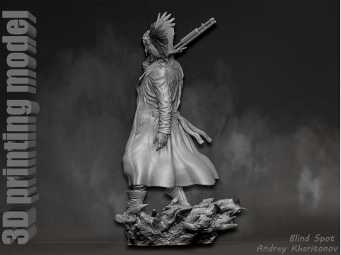 The Crow 3D Print Model