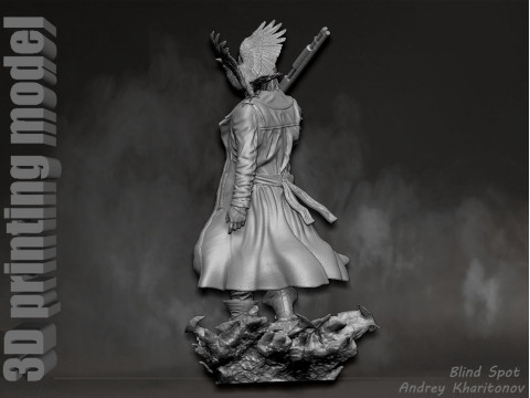 The Crow 3D Print Model