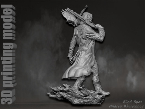 The Crow 3D Print Model