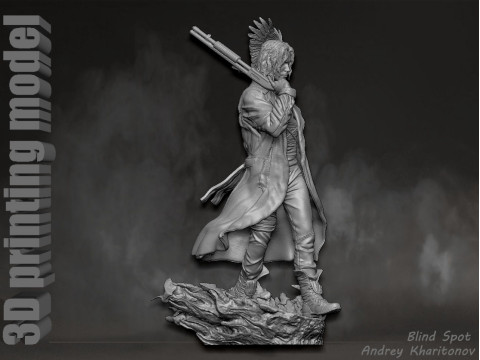 The Crow 3D Print Model