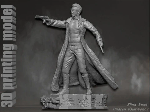 Albert Wesker Resident Evil 3D Print Model