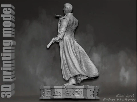 Albert Wesker Resident Evil 3D Print Model