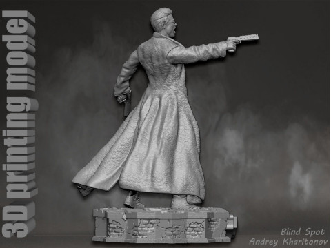 Albert Wesker Resident Evil 3D 打印模型