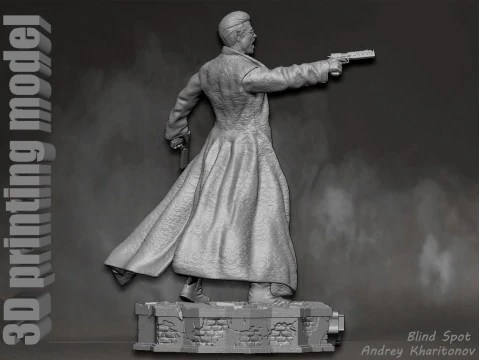 Albert Wesker Resident Evil 3D Print Model