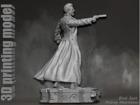 Albert Wesker Resident Evil 3D Print Model
