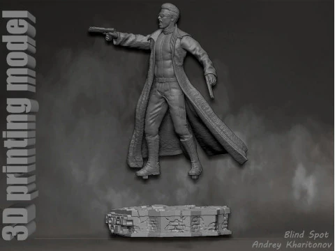 Albert Wesker Resident Evil 3D Print Model