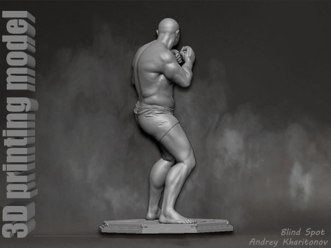 Fedor Emelianenko 3D Baskı Modeli