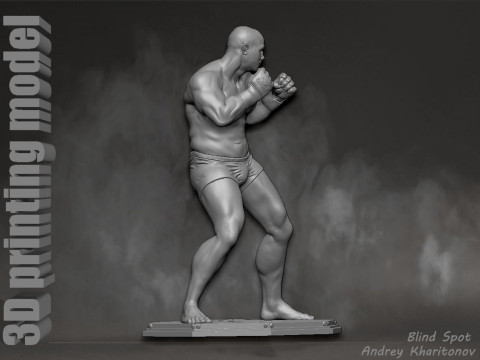 Fedor Emelianenko 3D Baskı Modeli