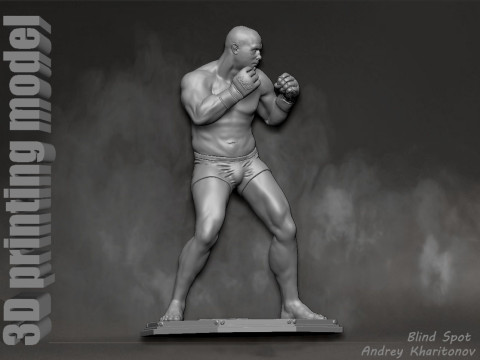 Fedor Emelianenko 3D Baskı Modeli