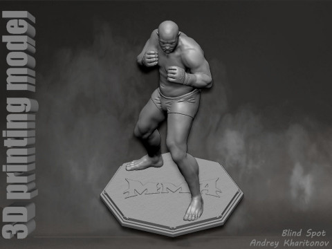 Fedor Emelianenko 3D Baskı Modeli