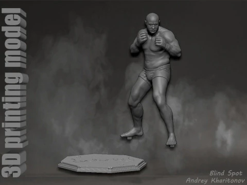 Fedor Emelianenko 3D Print Model