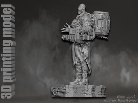 Nemesis Resident Evil 3D Print Model