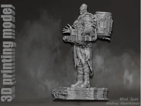 Nemesis Resident Evil 3D Print Model